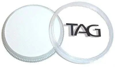 TAG Body Art Face Paint Cake 32g - White Tag Body Art Face Paint The Face Paint Shop Australia buy face paints near me