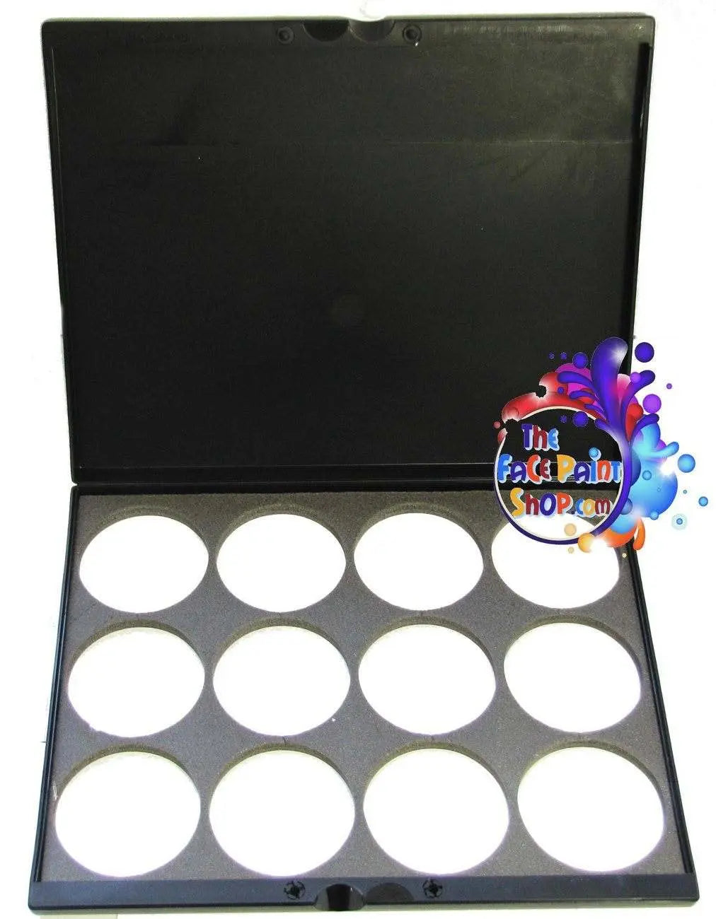 TAG Empty Palette Case with 32g Round Foam Inserts Tag Body Art Carry Case The Face Paint Shop Australia buy face paints near me