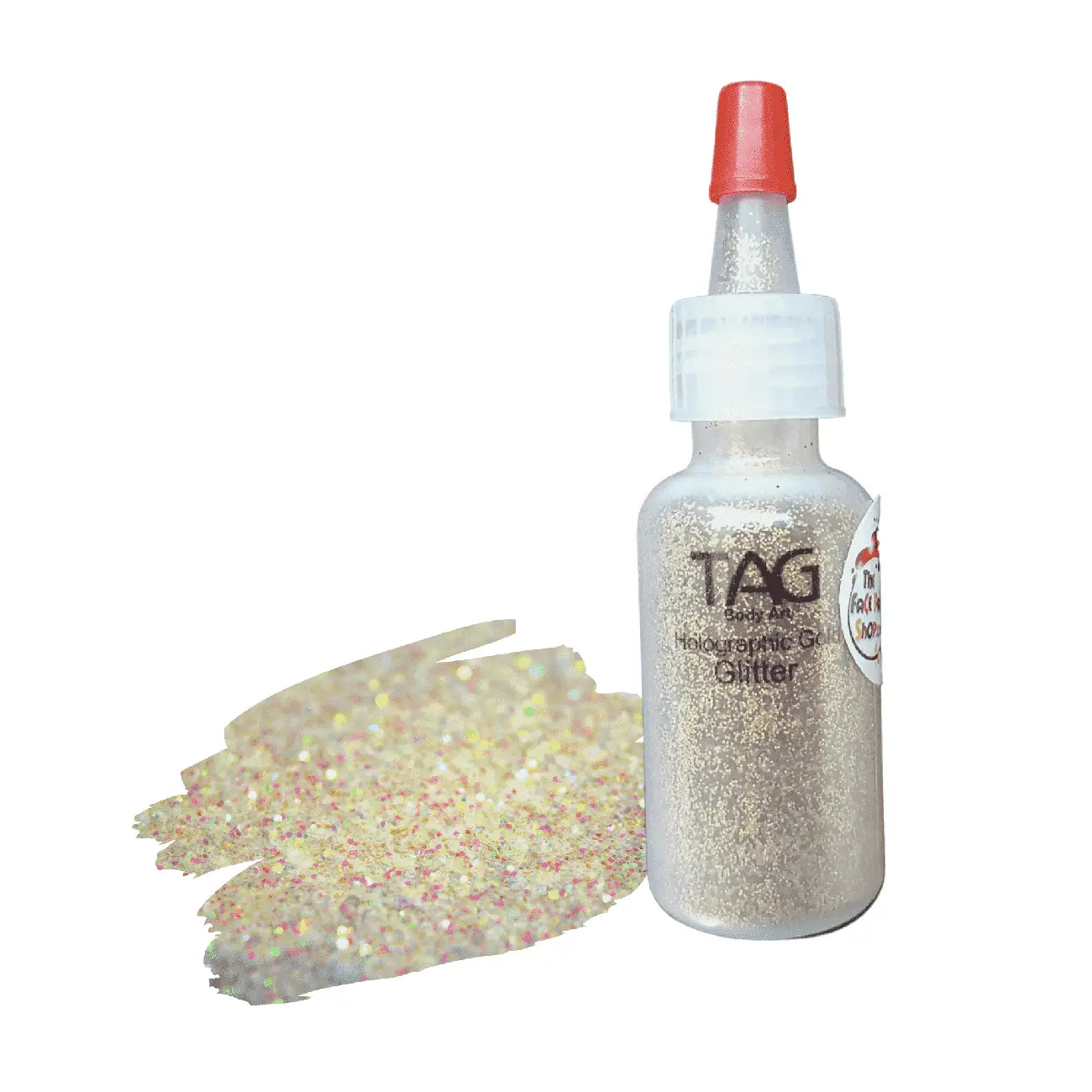 TAG Puff Glitter 15ml Puffer Bottle - Gold Tag Body Art Loose Glitter The Face Paint Shop Australia buy face paints near me