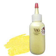 TAG Puff Glitter 60ml Puffer Bottle - Lemon Zest Tag Body Art Loose Glitter The Face Paint Shop Australia buy face paints near me