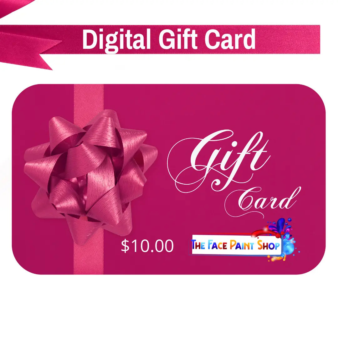 The Face Paint Shop Digital Gift Card The Face Paint Shop Gift Cards The Face Paint Shop Australia buy face paints near me