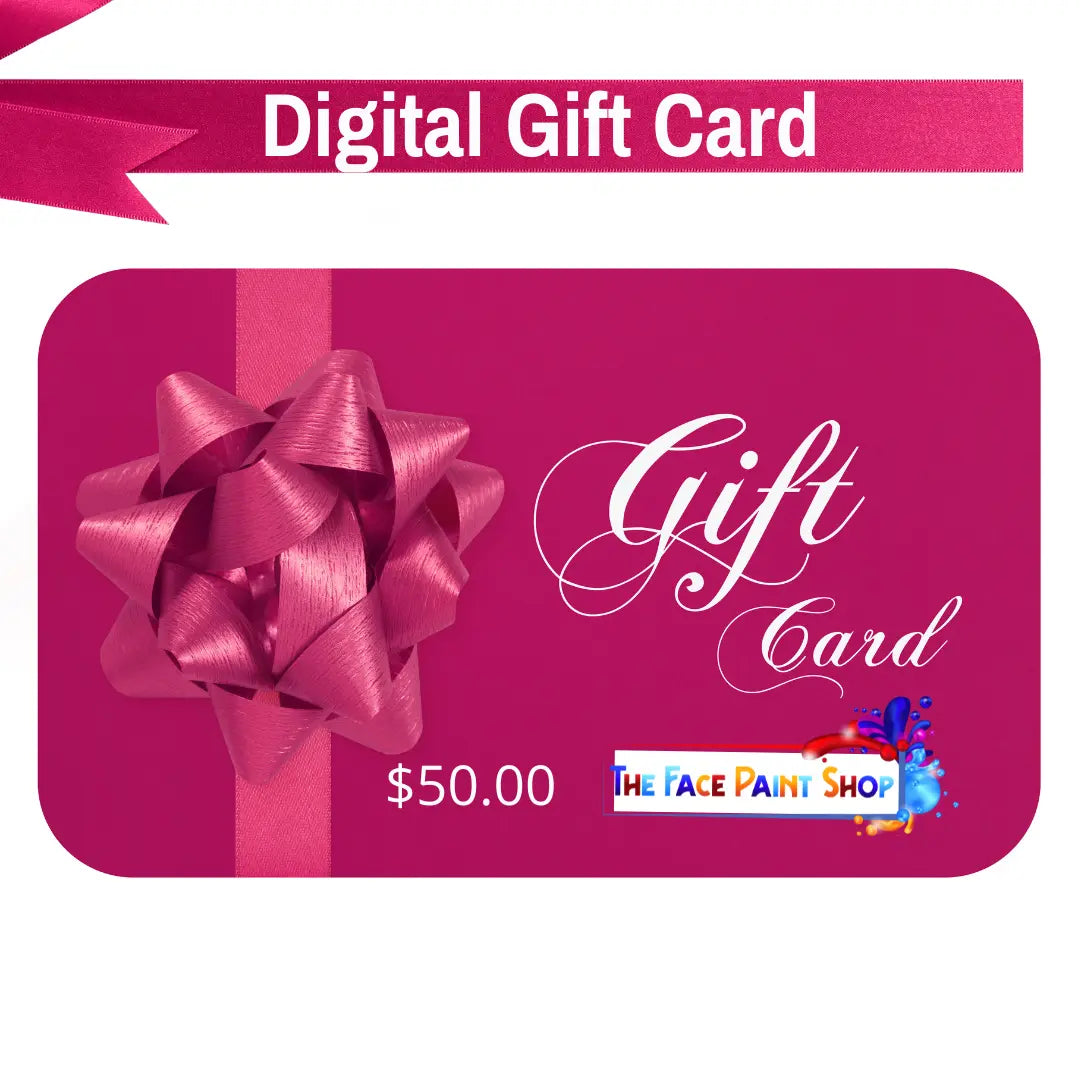 The Face Paint Shop Digital Gift Card The Face Paint Shop Gift Cards The Face Paint Shop Australia buy face paints near me