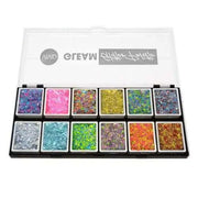Vivid Glitter Gleam Glitter Palette - Lets Party Vivid Glitter Body & Hair Glitter The Face Paint Shop Australia buy face paints near me