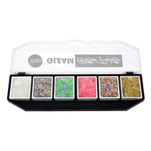 Vivid Glitter Gleam Glitter Palette - Vivid Dream Vivid Glitter Body & Hair Glitter The Face Paint Shop Australia buy face paints near me