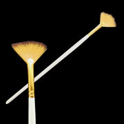 White Pearl Fan Brush no. 5 White Pearl Fan Brush The Face Paint Shop Australia buy face paints near me